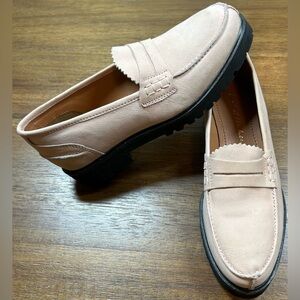 Band Of The Free Size 7.5 Women’s Tan Alder Lug Penny Loafer